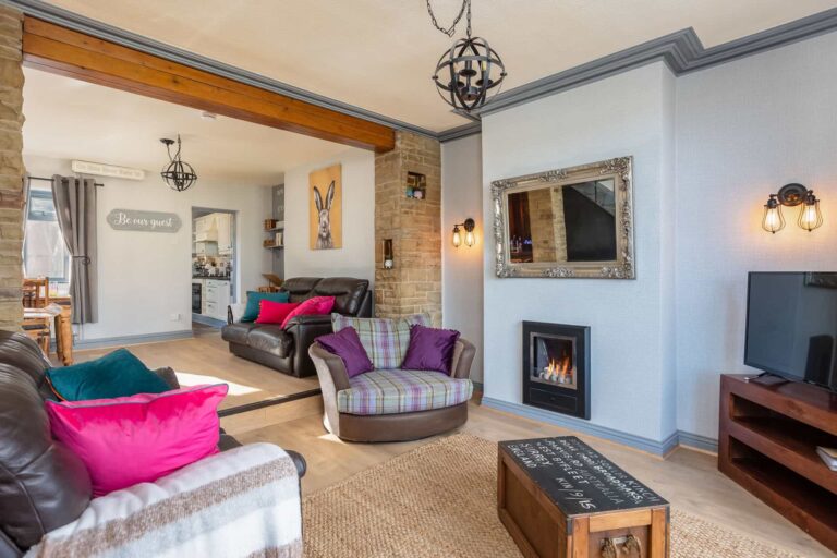 Wharfe View Cottage Reception Room - Ilkley Holiday Let